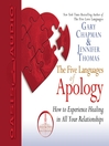 The Five Languages of Apology (MP3)